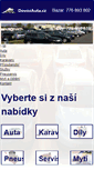 Mobile Screenshot of dovozauta.cz